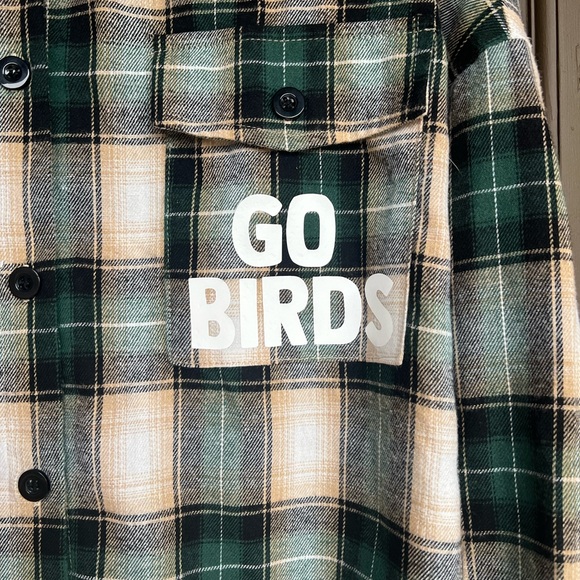 Philadelphia Eagles flannel shirt - Picture 2 of 5